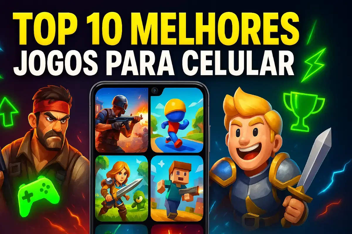 Top 10 melhores jogos para celular que você vai amar
