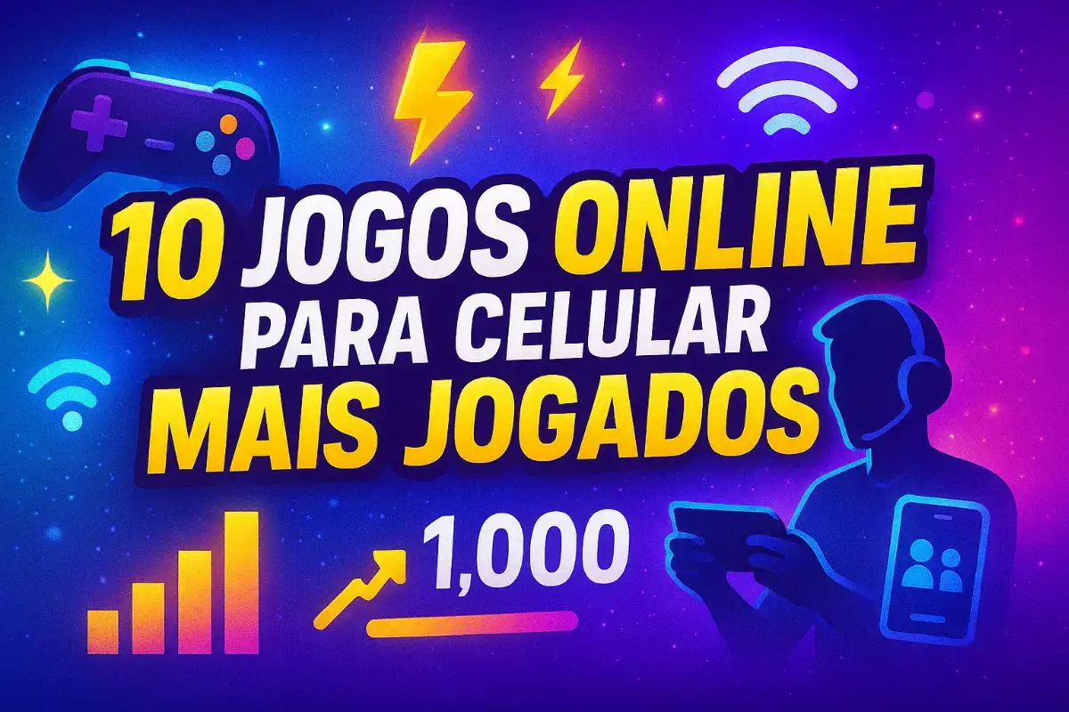 Quais são os 10 jogos online para celular mais jogados?