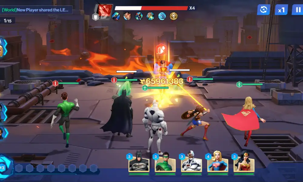 Melhores Jogos para Iphone DC Worlds Collide