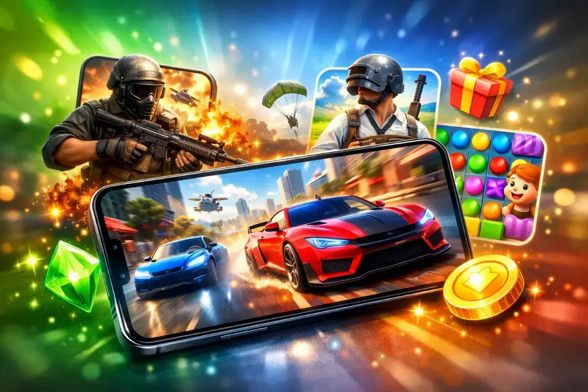 Quais jogos para celular posso jogar sem pagar?