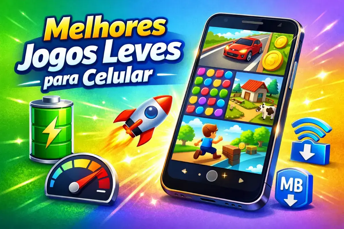 Quais são os melhores jogos leves para celular?