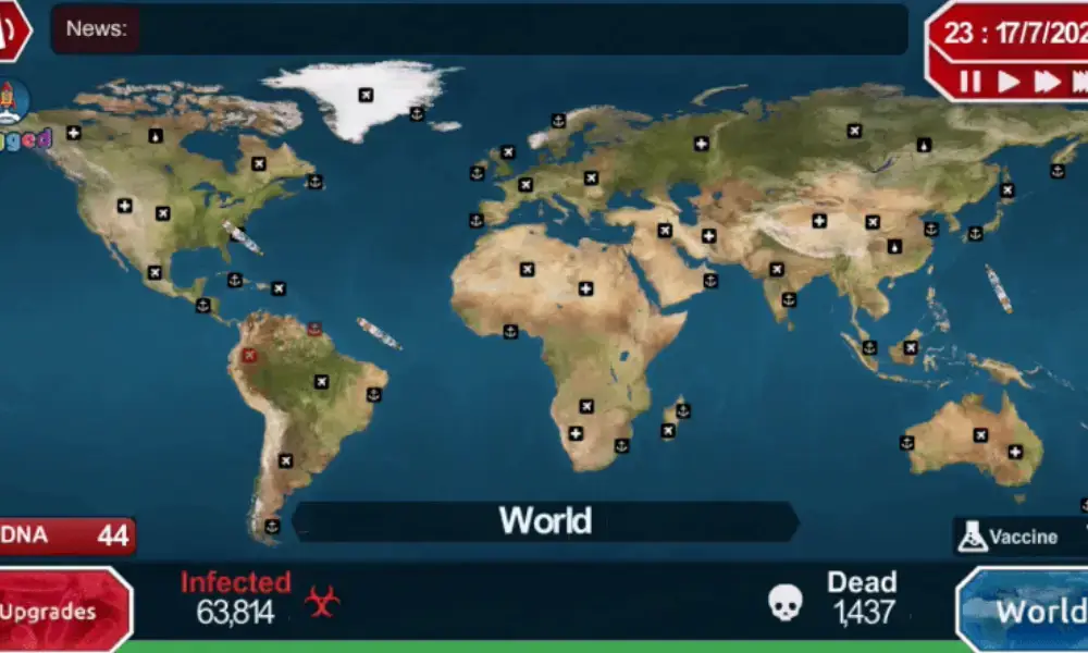 Jogos para iOS para jogar sem internet: Plague Inc.