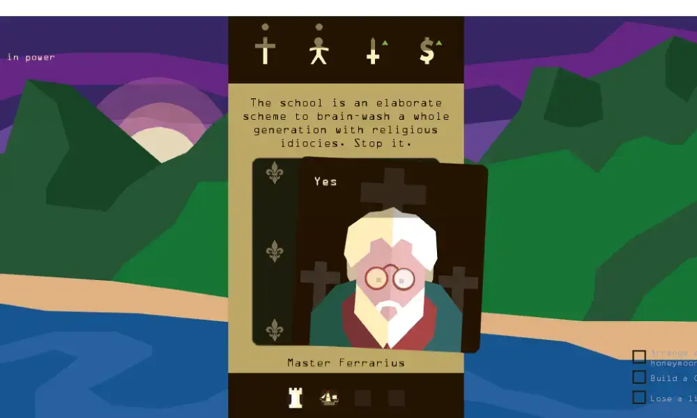 Jogos para iOS para jogar sem internet: Reigns