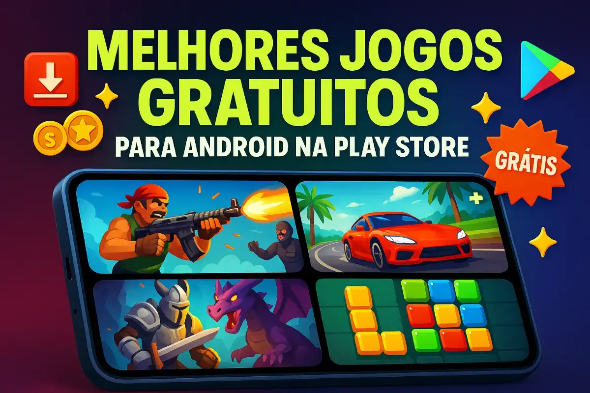 Melhores jogos gratuitos para Android na Play Store