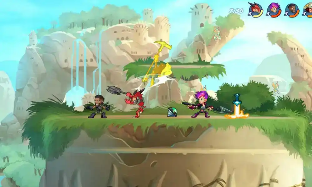 Jogos para jogar com controle no celular: Brawlhalla