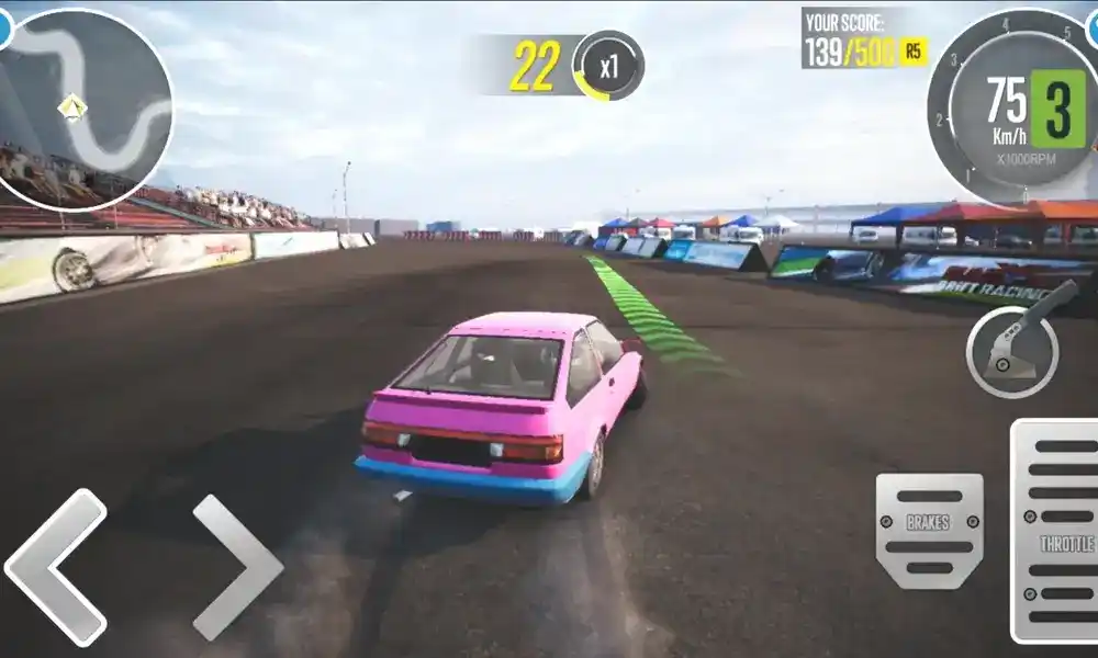 Jogos realistas para celular: CarX Drift Racing 2