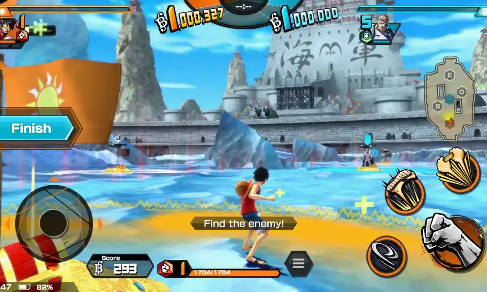 Melhores jogos de animes para celular: One Piece Bounty Rush