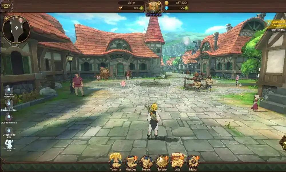 Melhores jogos de animes para celular: Seven Deadly Sins Grand Cross