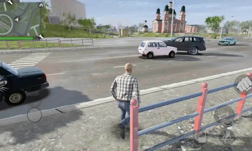 Jogos de mundo aberto para celular: MadOut2 BigCityOnline