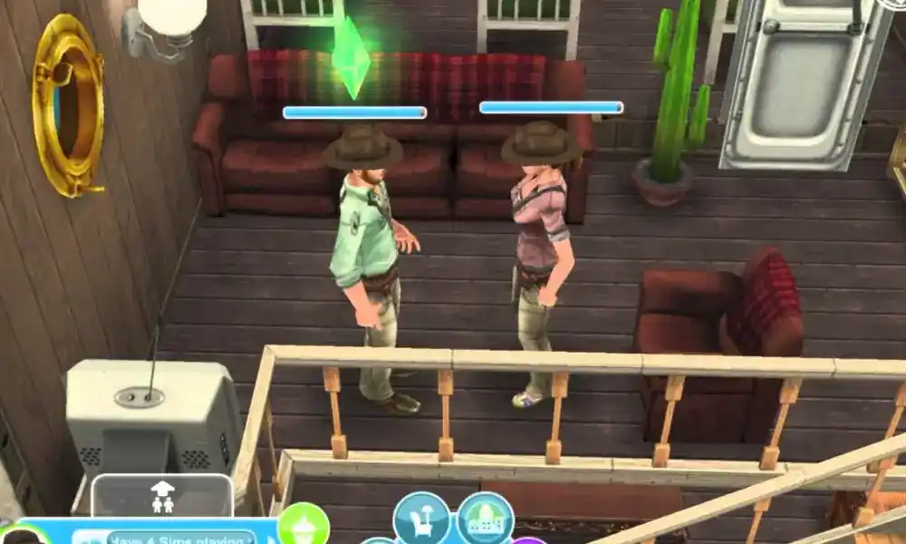 Melhores jogos de celular para jogar com a namorada: The Sims FreePlay
