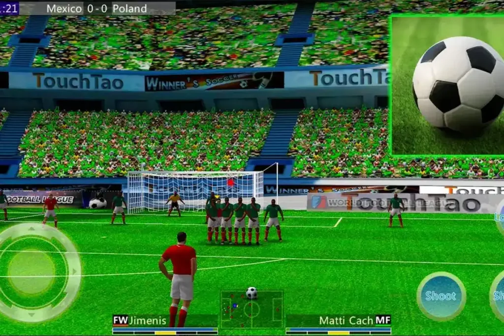 Melhores jogos de futebol para celular: World Soccer League