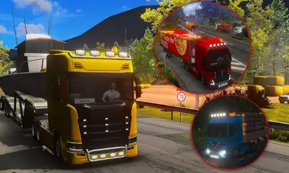 Melhores jogos de caminhão para celular: Euro Truck Evolution