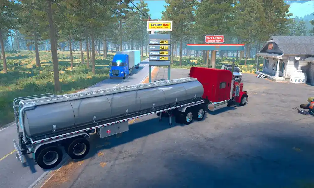 Melhores jogos de caminhão para celular: Truck Simulator USA Revolution