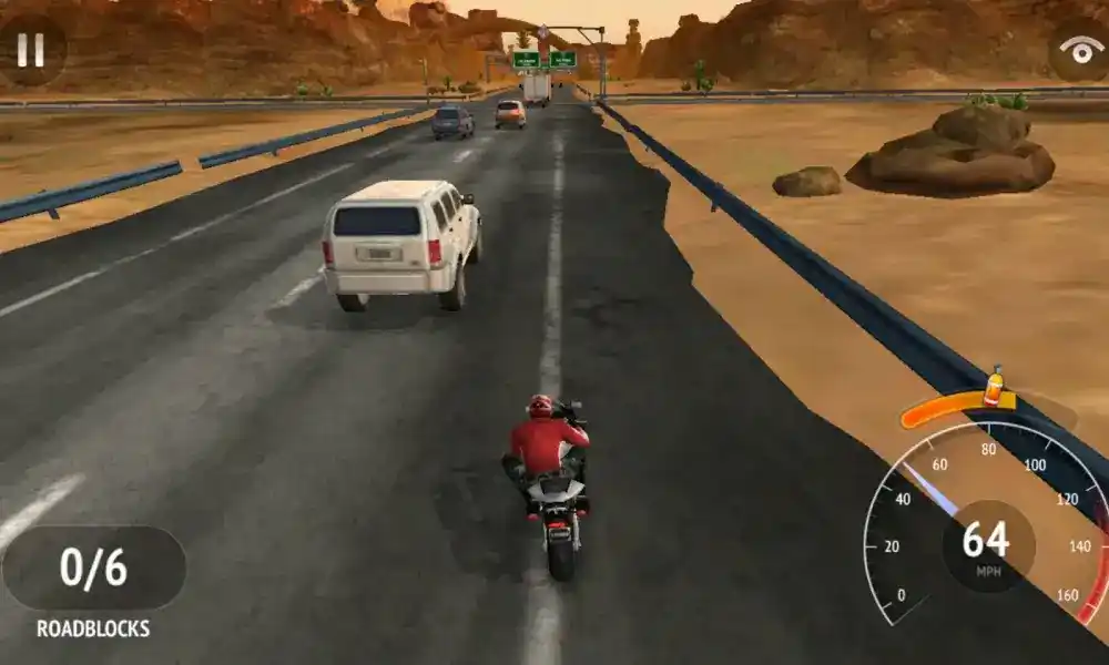 Melhores jogos de moto para celular: Highway Rider