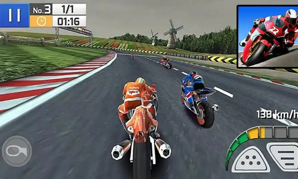 Melhores jogos de moto para celular: Real Bike Racing